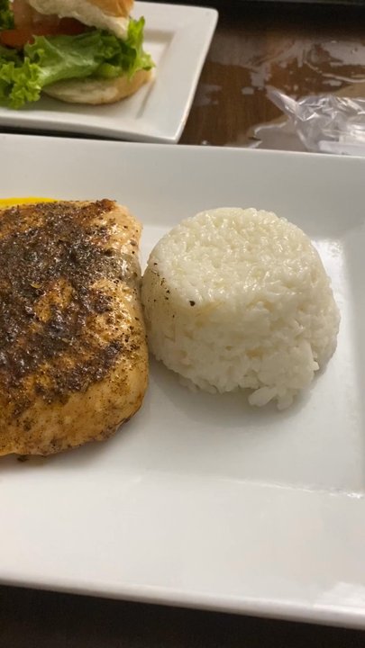 Hangtime Bar & Grille - Blackened salmon entree - Bars Near Me - Absecon, New Jersey