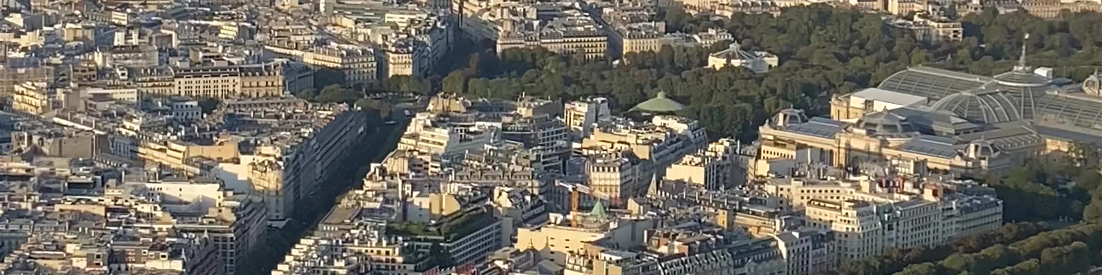 Views from the Eiffel Tower