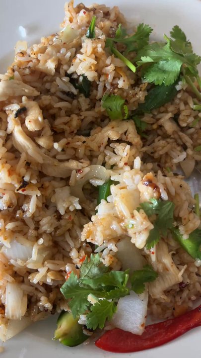 Vieng Thai - Basil Fried Rice (pork Or Chicken) - Thai Near Me - Houston, Texas
