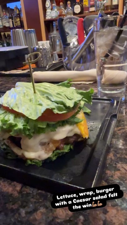 Prime Burgers - Bacon, egg and cheese burger on lettuce wrap. - Steakhouses Near Me - Newington, Connecticut