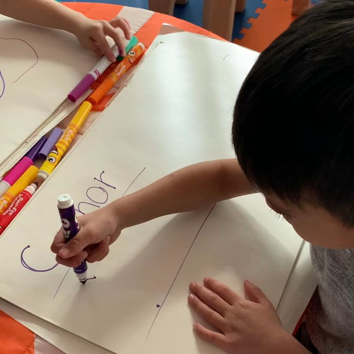 Bebsicareforkids - Writing his name by his own after 2 weeks of practice. - Child Care & Day Care Near Me - Las Vegas, Nevada