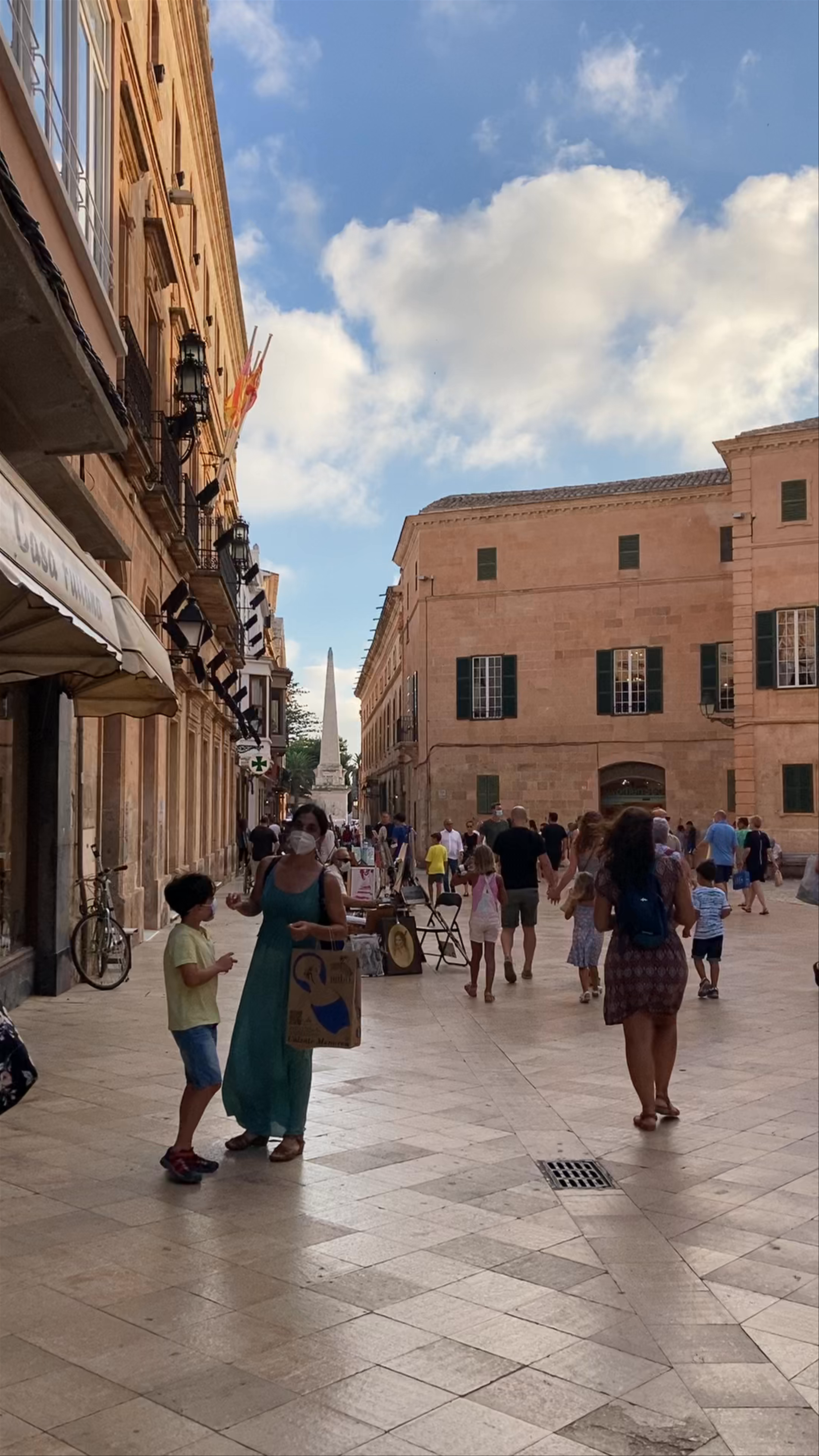 Sunlit Stroll at Menorca Citadel, Ciutadella de Menorca