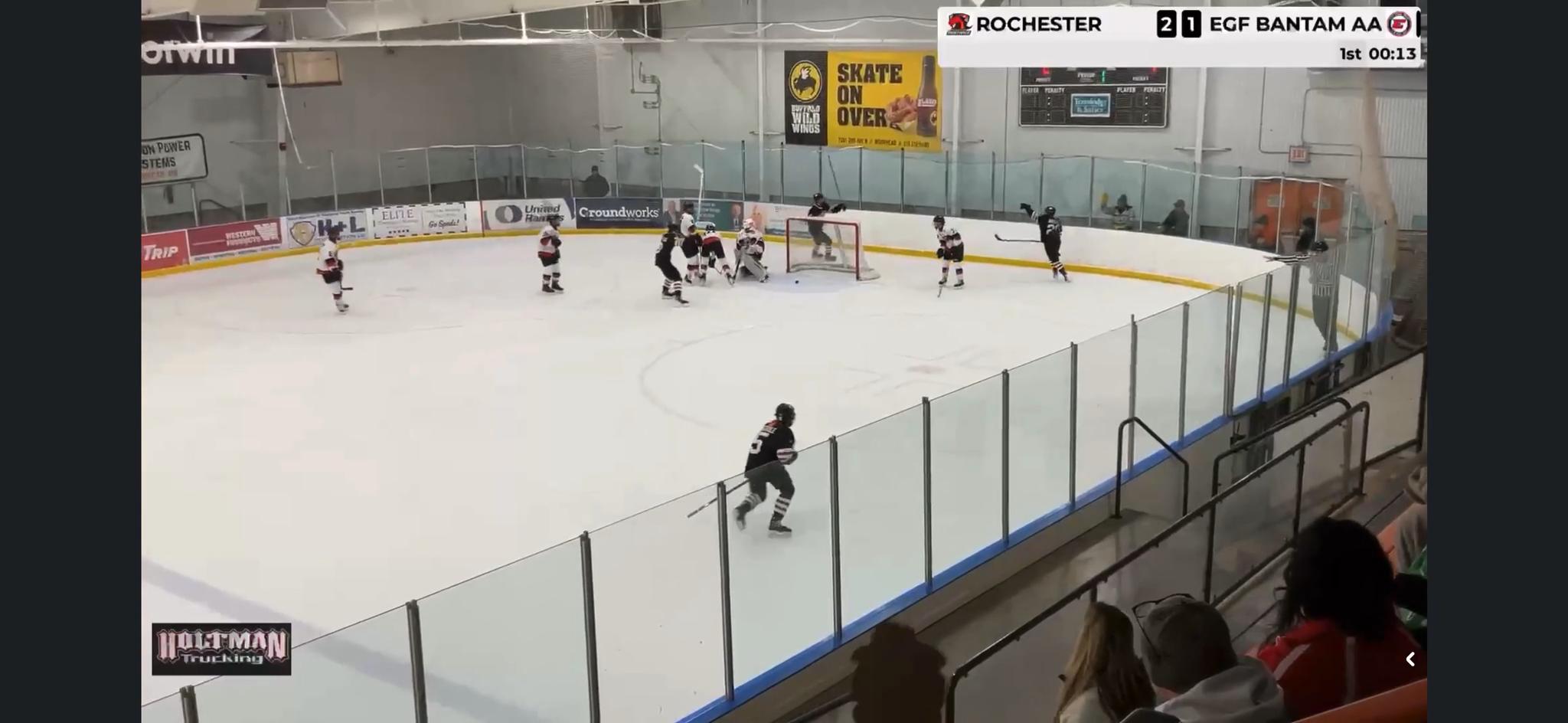 Jaxson Wakefield's Impressive Assist | East Grand Forks bantam AA