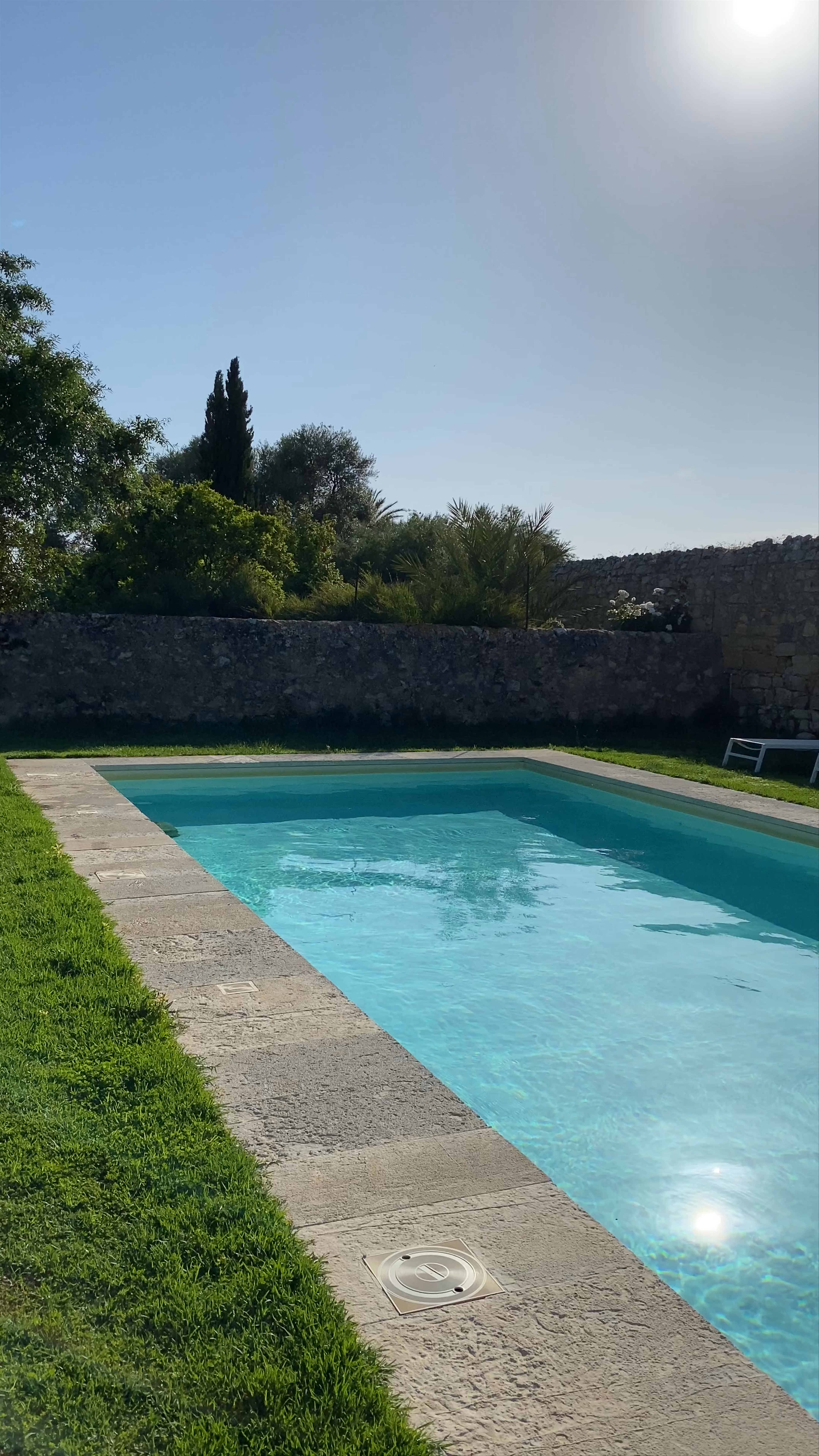 Sunlit Serenity at Baglio Occhipinti Poolside in Pedalino, Sicily