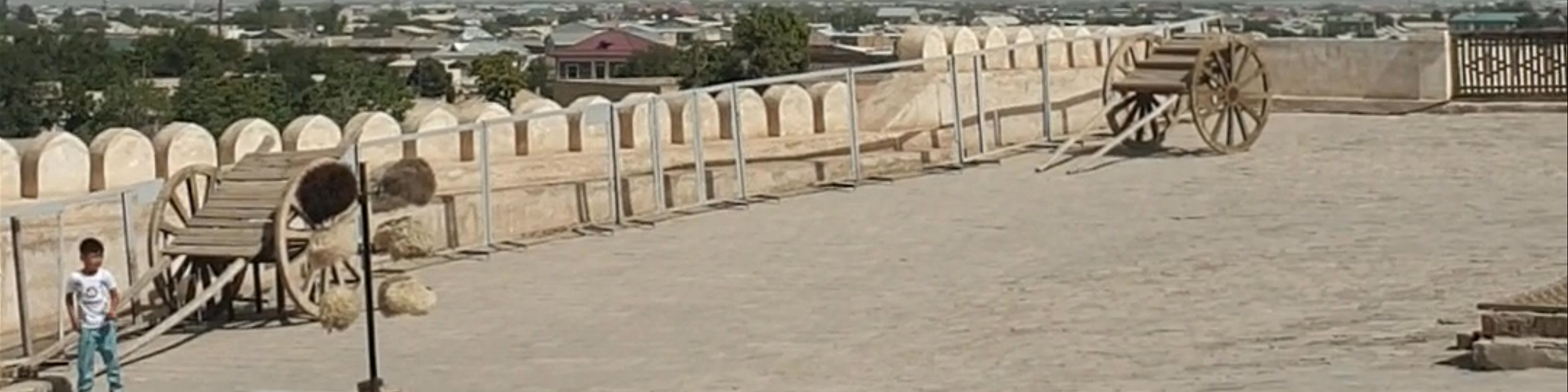 Ark Fortress, Afrosiab Street, Bukhara, Uzbekistan