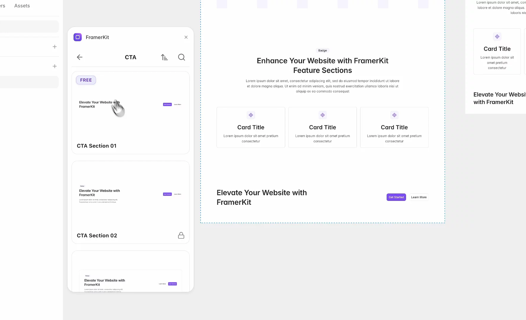 🤝 Looking for People to Build WithI've been working on FramerKit for a while now. Sections, components, templates, and design colors, right inside a Framer pluginIt's growing slowly in the Marketplace, and I'd love to grow it together with people who actually use Framer every daySo I'm looking for:• Framer creators and YouTubers who make tutorials • Template makers who want to build faster • Anyone who likes the plugin and wants to share itWhat I can offer: free full access to FramerKit. If you try it and share honest feedback, a review, or a video, that already helps a lotFor creators with an audience, I'm also open to a revenue share. Happy to talk about what works for youNo big agency stuff. Just one developer and a plugin 🙂If this sounds interesting, leave a comment here, message me on X @framer_kit, or email support@framerkit.site