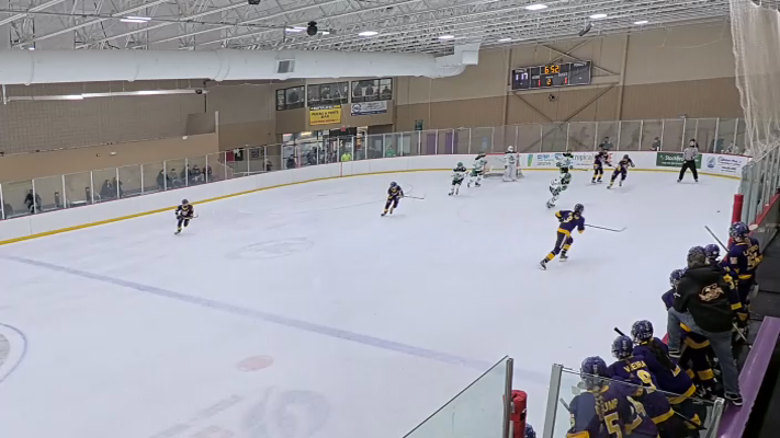 Rieve Petty's shifts vs. LA Lions | Dallas Stars Elite 14U AAA White Jersey #55