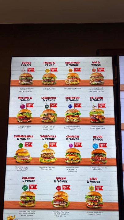 Yonge Burger - Burgers Near Me - North York, Ontario