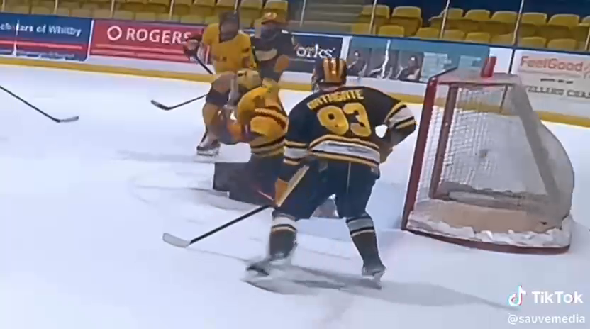 Matthew Marcoux's Stunning Goal Against Kingston - Whitby Wildcats U18 AAA
