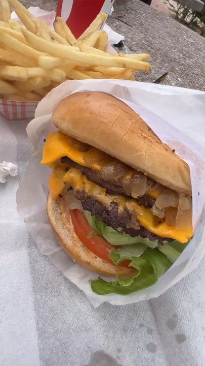 EZ Burger & Grill - The double was good. - Burgers Near Me - Upland, California