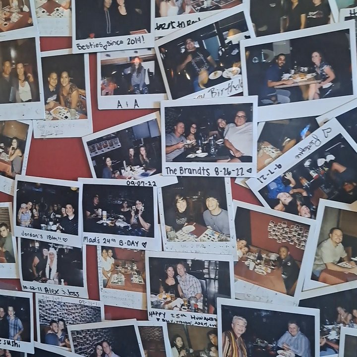 Masa Sushi - Lots of photos on the wall - Sushi Bars Near Me - Gilbert, Arizona