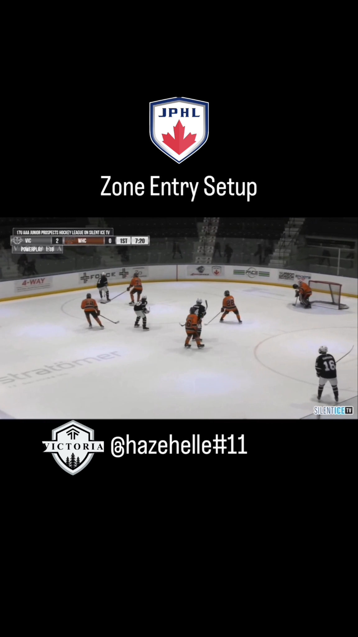 Haze Helle's Offensive Showcase | Victoria HA JPHL U17 Highlights