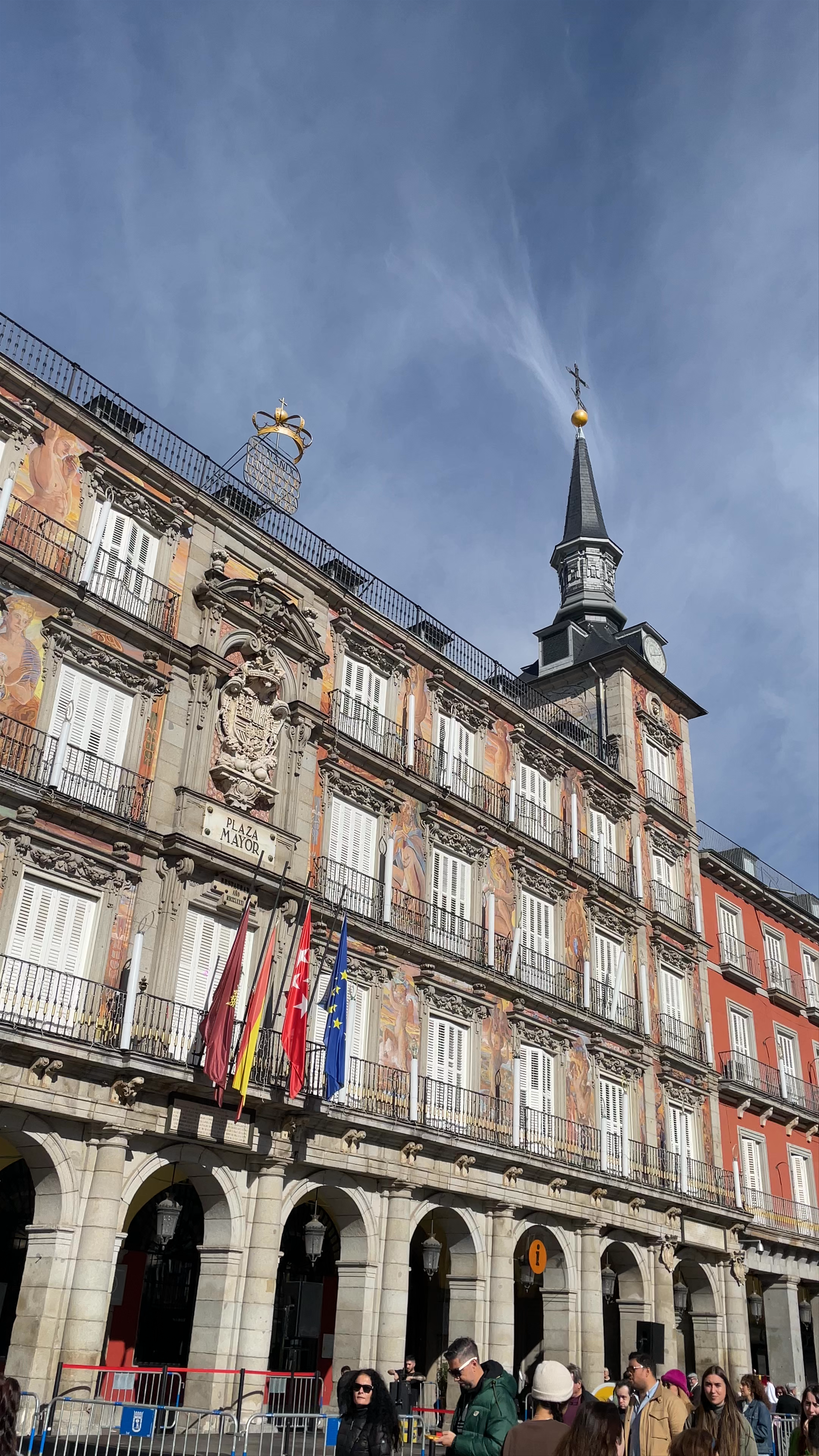 Vibrant Life at Plaza Mayor, Madrid: Historic Heartbeat of Spain