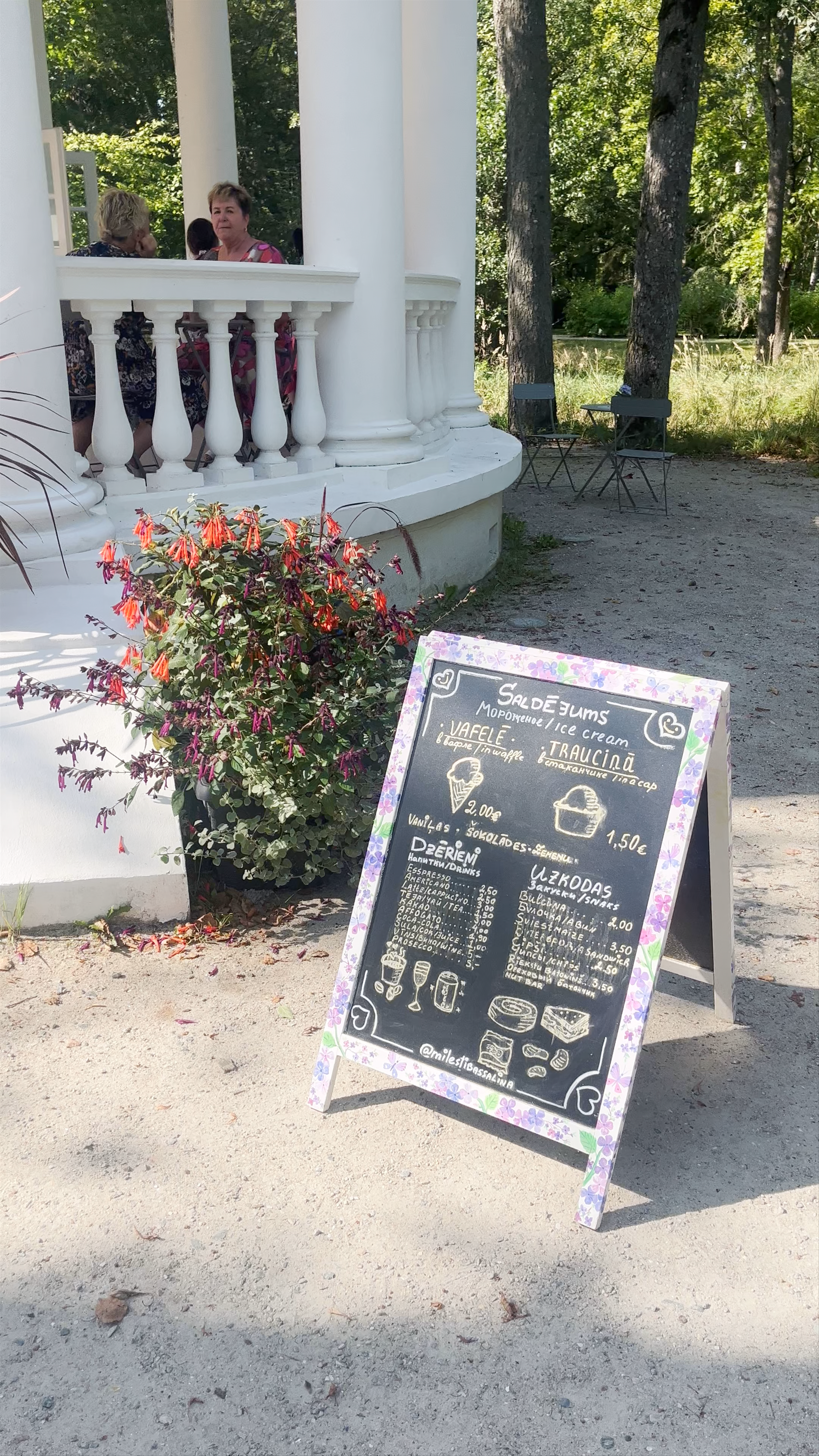 Love Island Cafe Charm with Classic Architecture in Jūrmala, Latvia