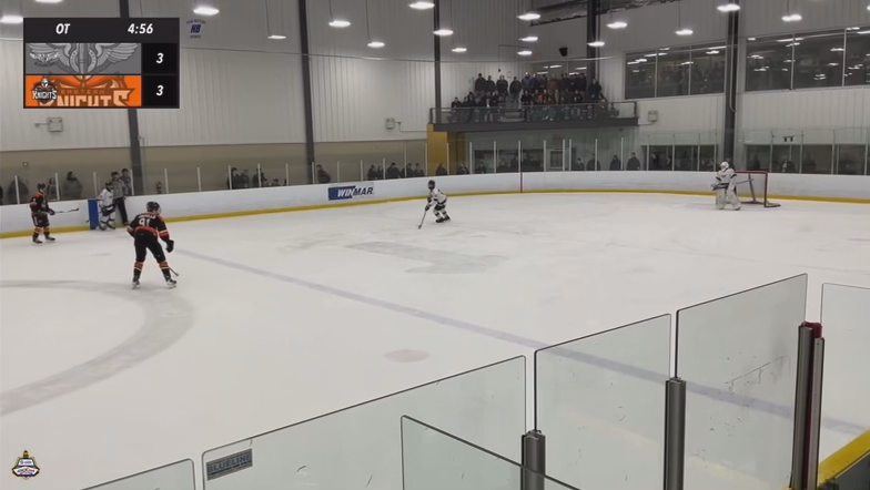 Connor Grace’s hatrick overtime goal at the ice jam   - Wear Well Bombers U15 Highlights