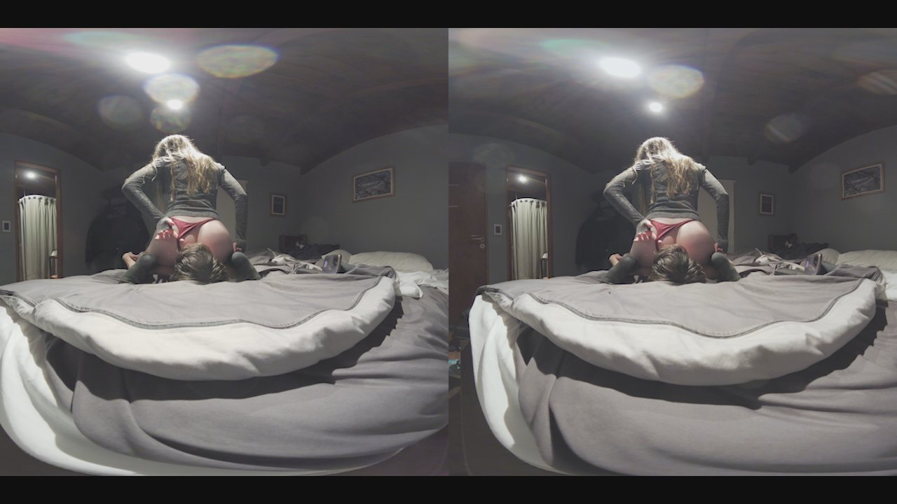 VR180: Secret Fart Slave in the Hotel – Door Locked, Face Gassed All Night — premium video by KatherineFarts