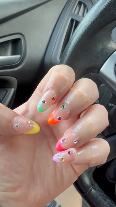 Pamper Nails & Spa - Another slay! Definitely recommend! $140 for gel x with designs and a deluxe pedicure! - Nail Salons Near Me - Bothell, Washington