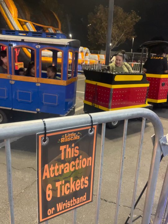 Little Rascals Pumpkin Patch - The train ride - Pumpkin Patches Near Me - Corona, California