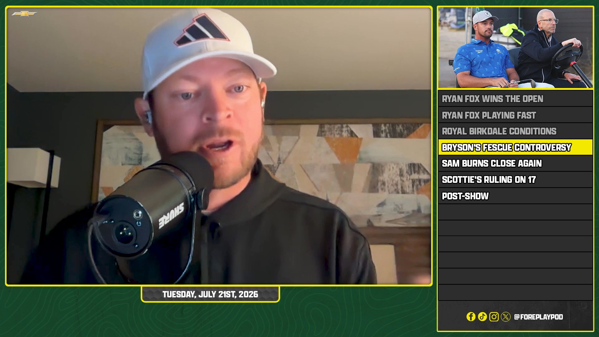Ryan Fox Wins The Open + Bryson's Fescue Controversy