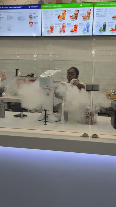 Creamistry - Ice cream in action! - Ice Cream & Frozen Yogurt Near Me - Dallas, Texas
