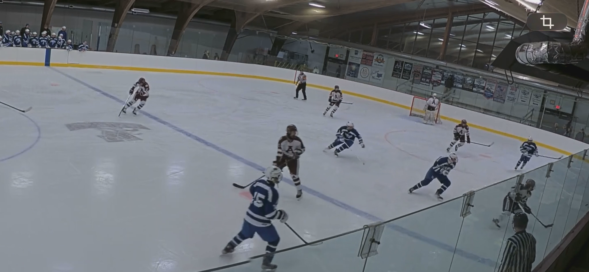 Mason Donabella: Smart Stick Position Leads to stripping the D & a Goal