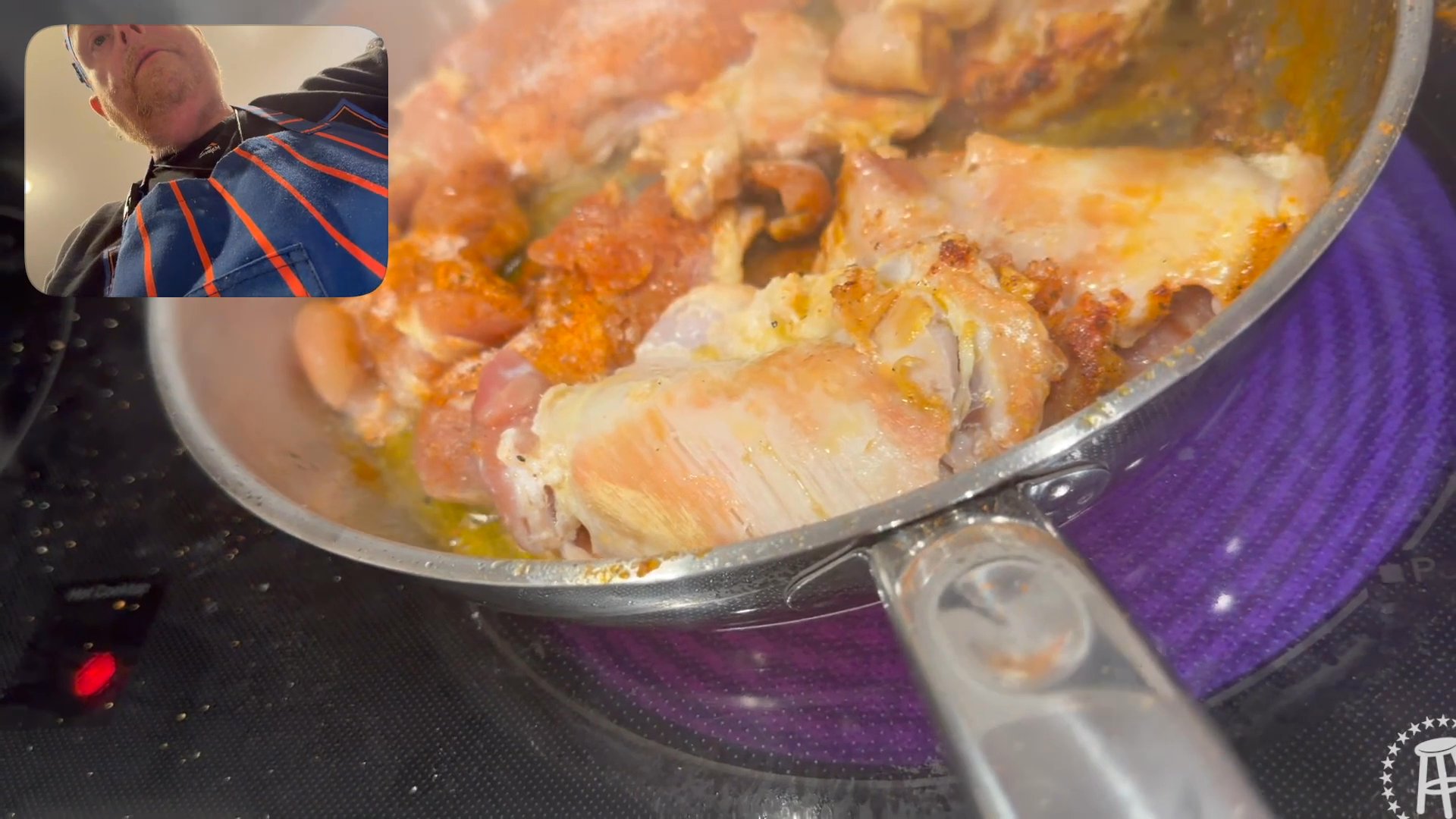 Tank Cooks Chicken Savoy