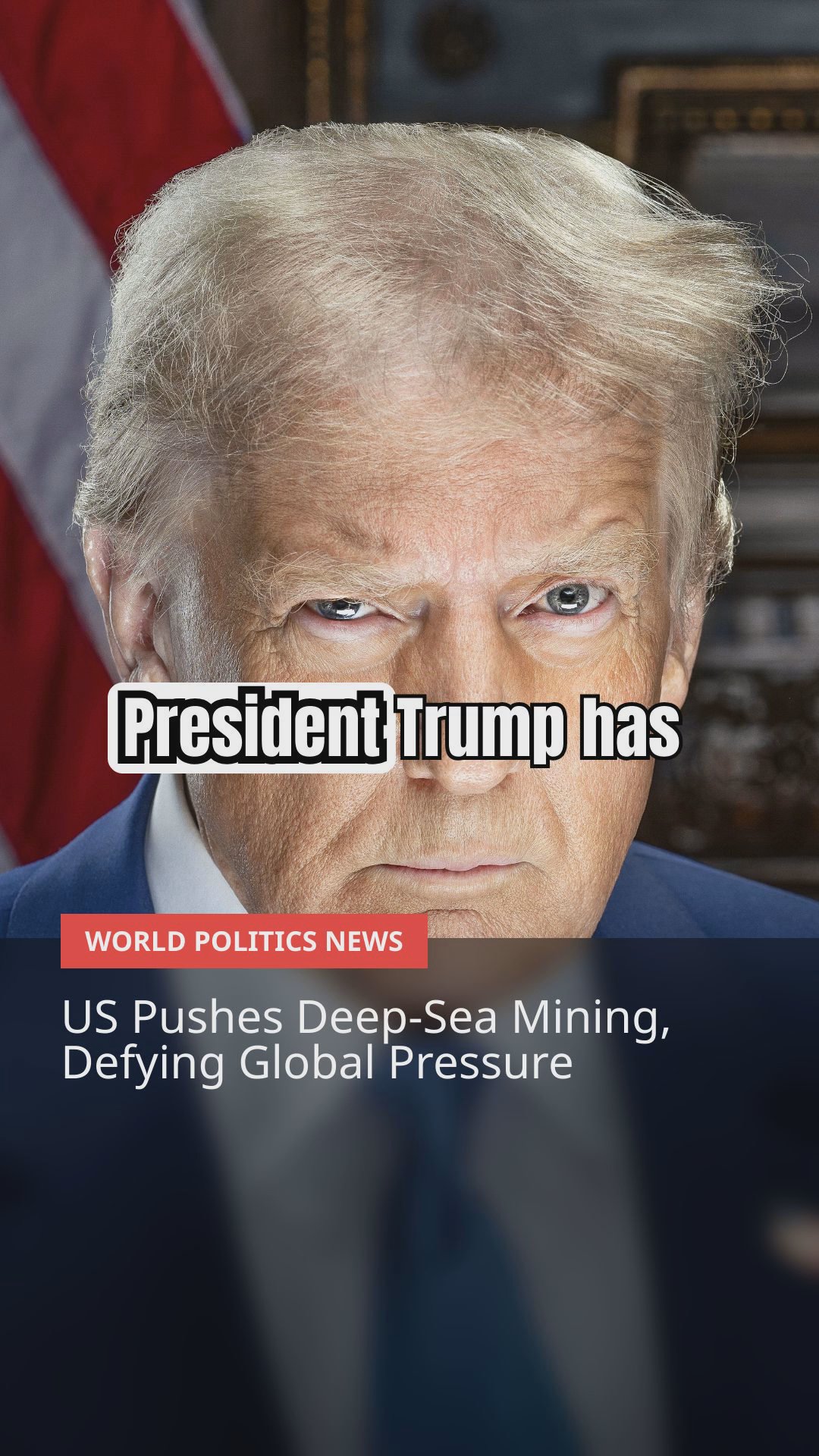Top Global Politics Stories: US Deep-Sea Mining, WHO Withdrawal, EU-Israel Tensions, and More