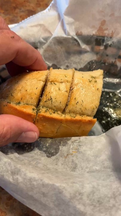 Amazing Joe's Grill - Garlic bread w garlic butter to dip. - Steakhouses Near Me - Columbus, Indiana