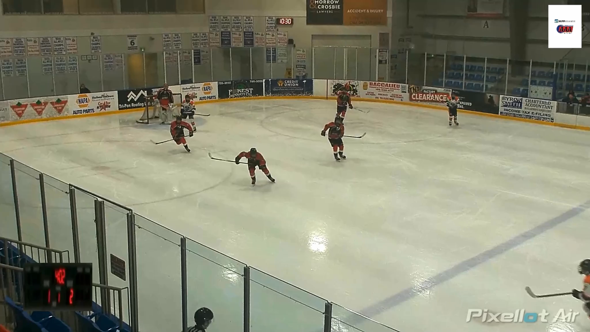 Aaron Tellenbach's Stunning Backhand Goal vs. Eastern Knights U15