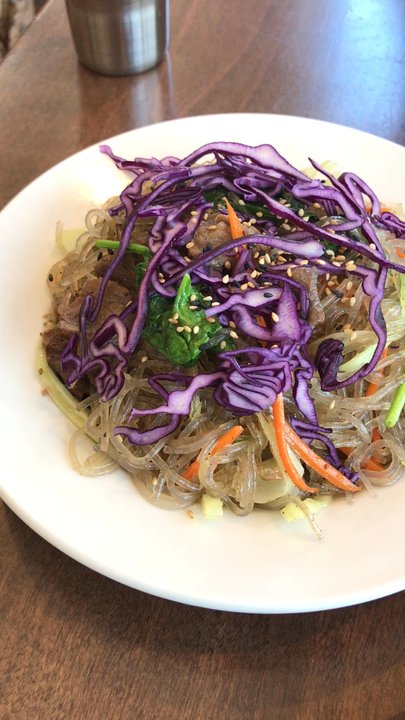 Danji - Bulgogi japchae & seafood pancake - Korean Near Me - Wolfville, Nova Scotia