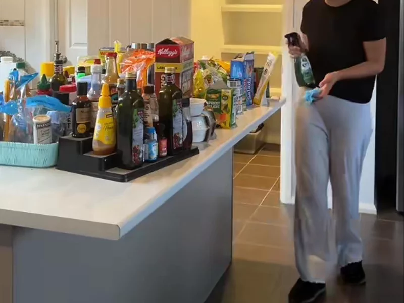 Pantry declutter funny