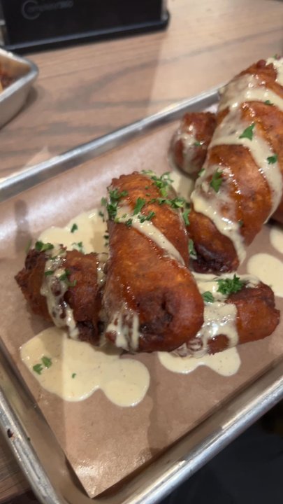 The Kickback BBQ Cantina - Fried ribs were decent - Barbeque Near Me - Plano, Texas