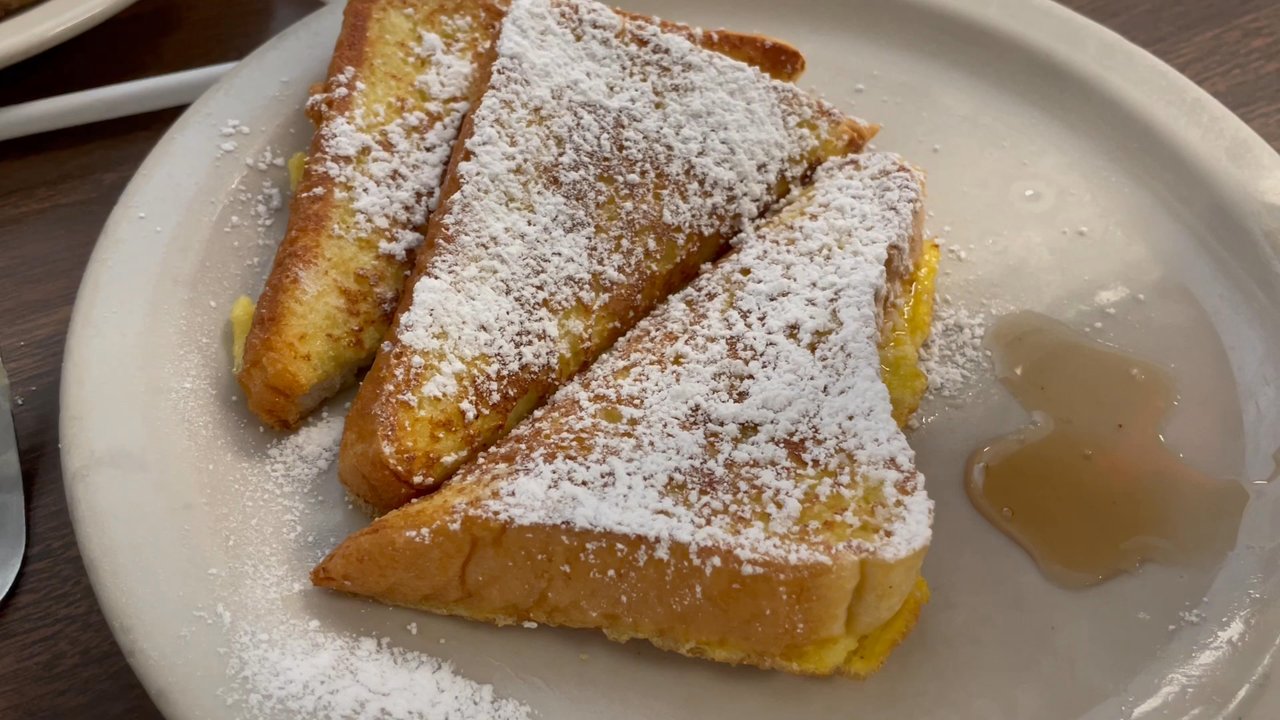 West Side Cafe - Watery syrup and French Toast - Breakfast & Brunch Near Me - Fort Worth, Texas