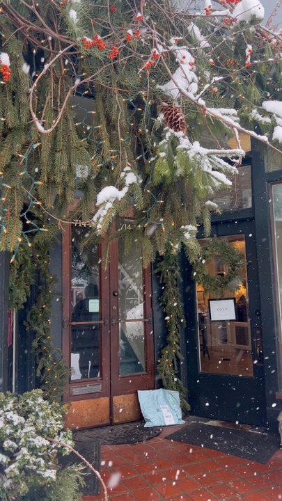 Stoffer Home - SO dreamy in the snow! - Home Decor Near Me - Grand Rapids, Michigan