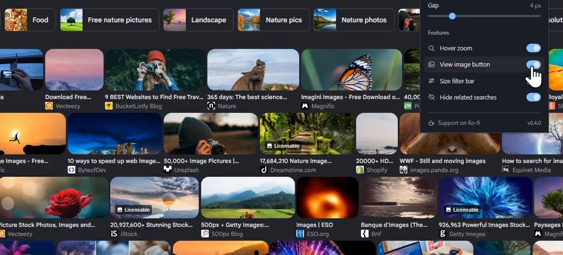 Classic Google Images View image 1