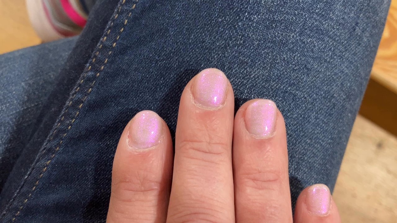 Crystal Nails & Spa - Color-shifting pink! - Nail Salons Near Me - Maynard, Massachusetts