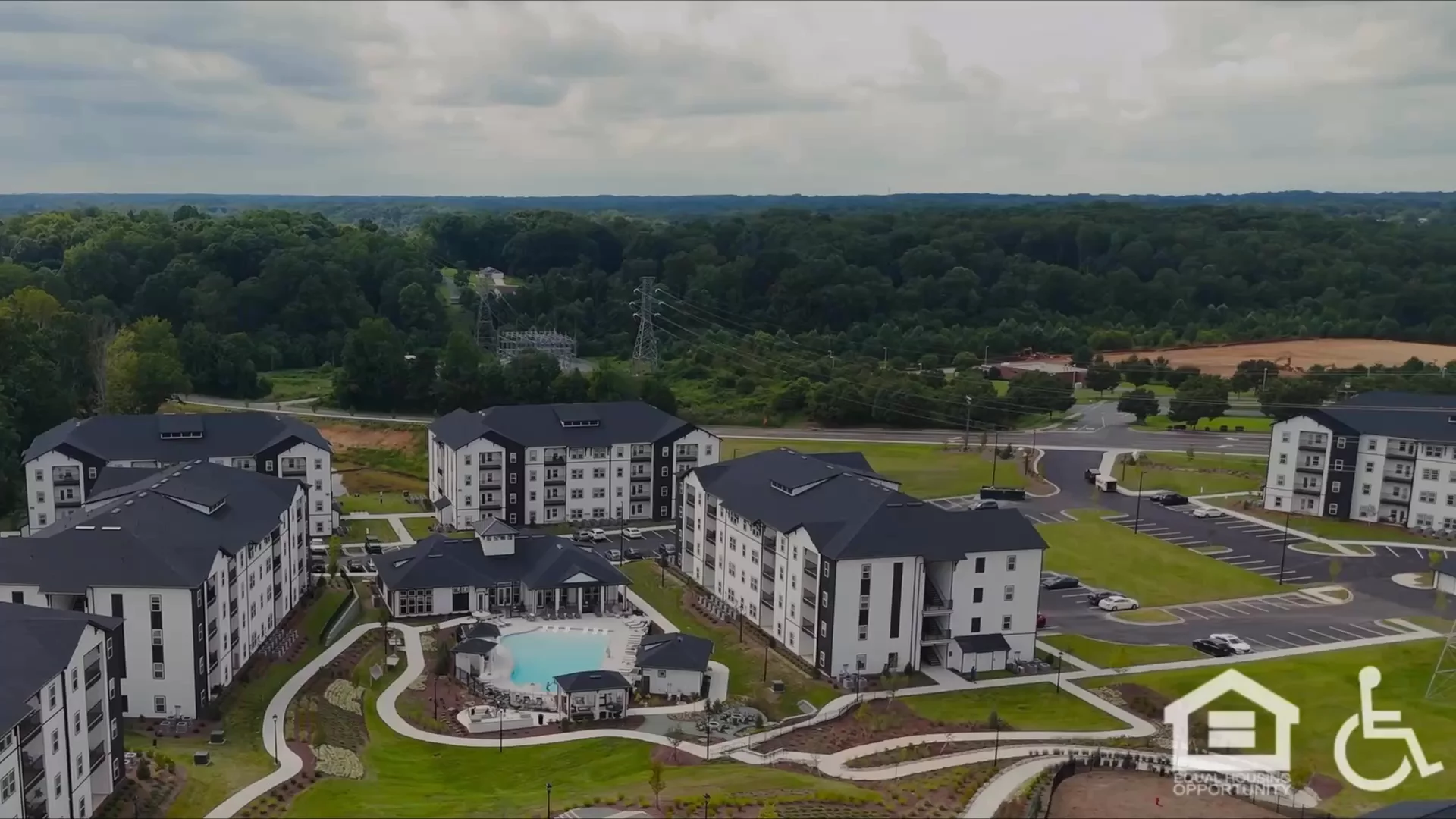 Apartamentos en Alquiler Acceso Controlado en North Oaks - Greensboro, NC  barrios, image size:1920x1080