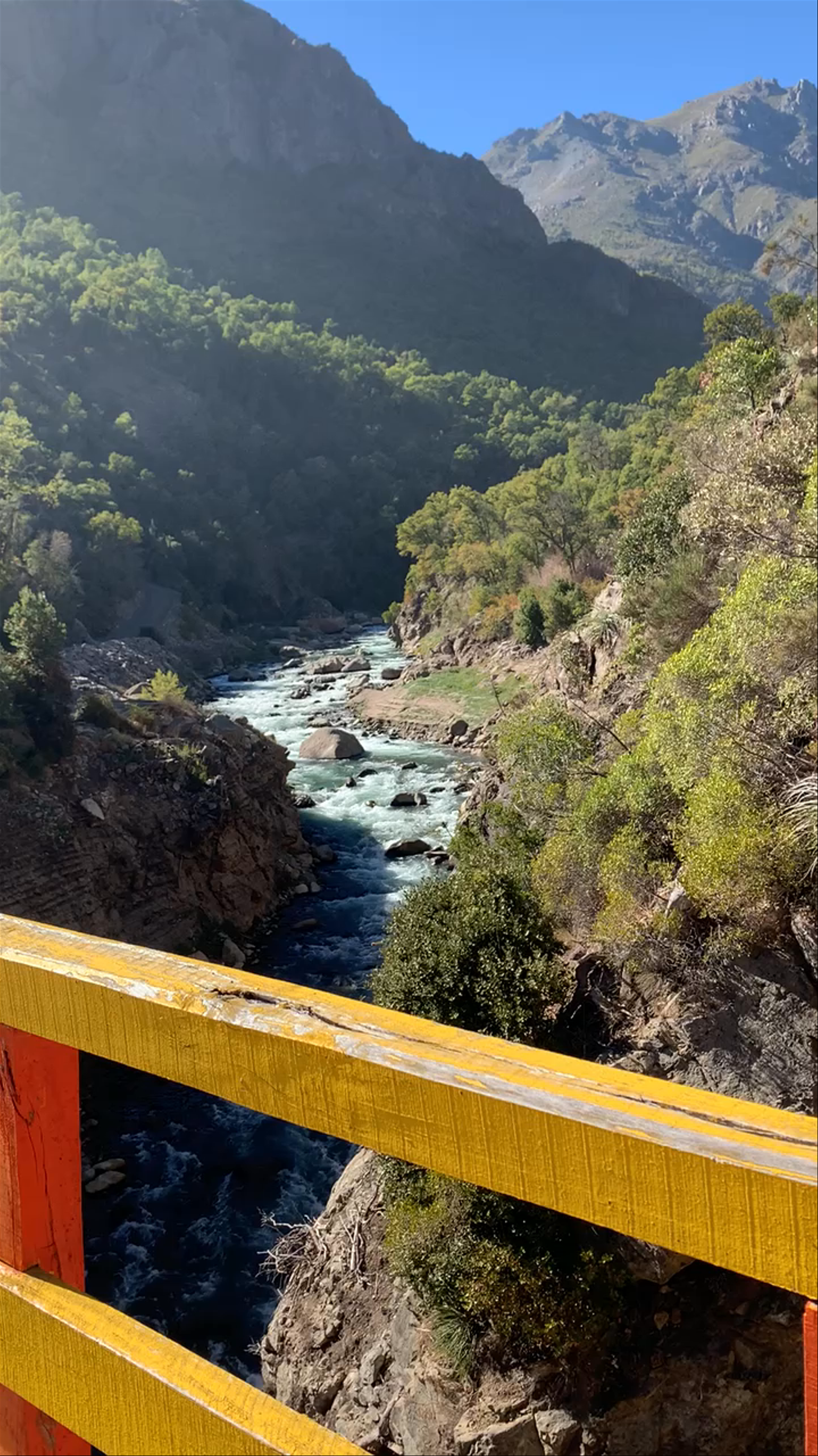 Reserva Nacional Bellotos del Melado: Breathtaking Mountain River Views in Colbún, Chile