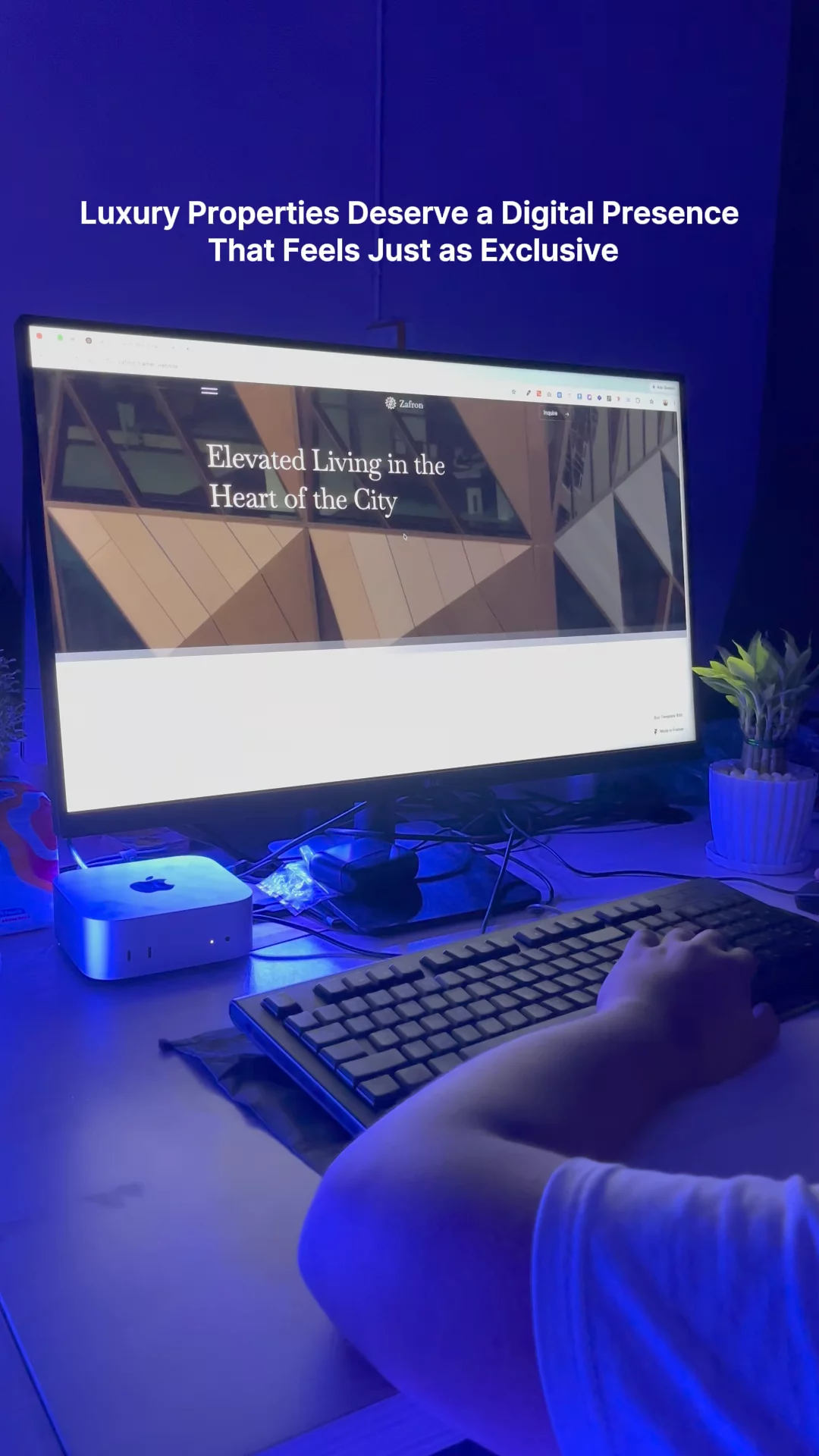 Luxury Real Estate Website Build in Framer