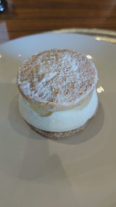 Farina In Grani Pizzeria - Short Video of the Pear Ricotta - Desserts Near Me - Richardson, Texas