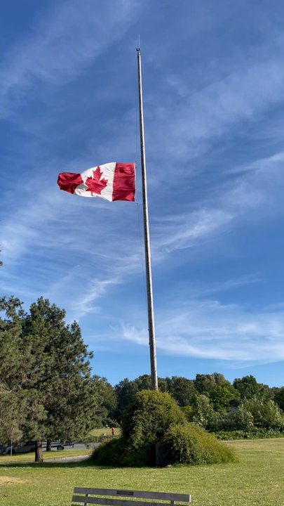 Vanier Park - Half-mast ... Observing the discovery of remains at the Kamloops Indian Residential School ... - Parks Near Me - Vancouver, British Columbia