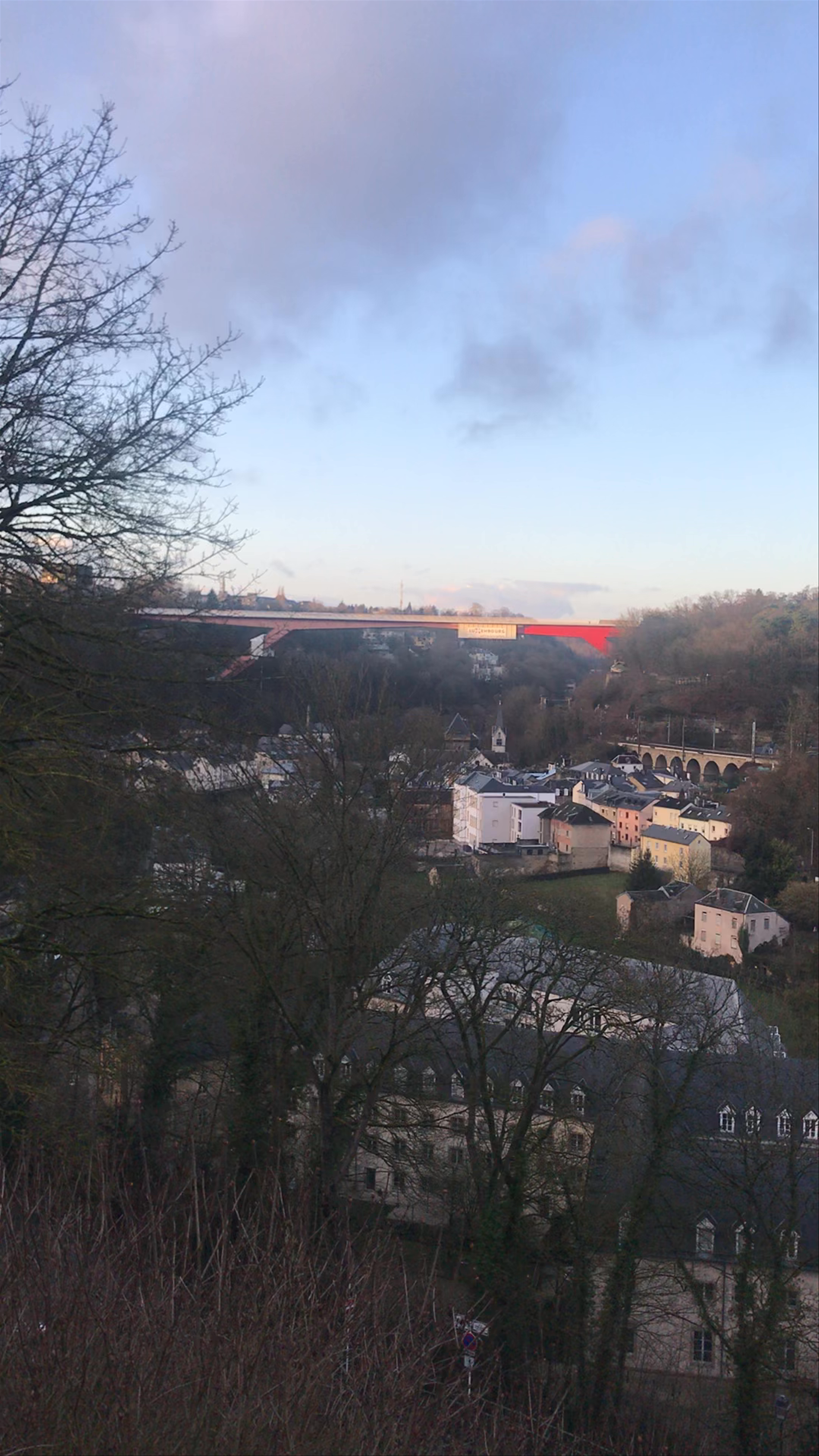 Scenic Panoramas from Luxembourg Gare Central Train Station