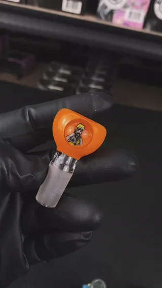 Preview pic of 14mm Single Hole Bowl Slide by Keys Glass