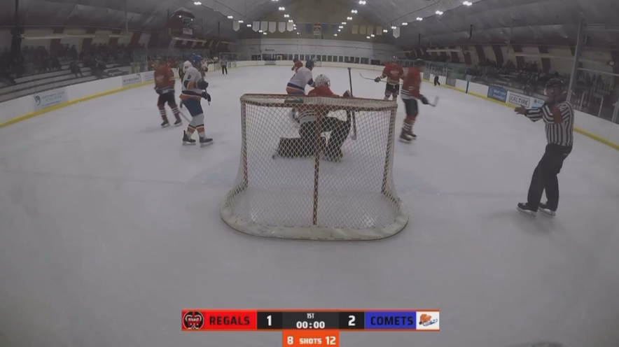 Mitchell Cook's Power Play Goal