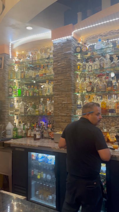 Bronco Mexican Grill - Bar full of tequila. My favorite - Mexican Near Me - Chesapeake, Virginia