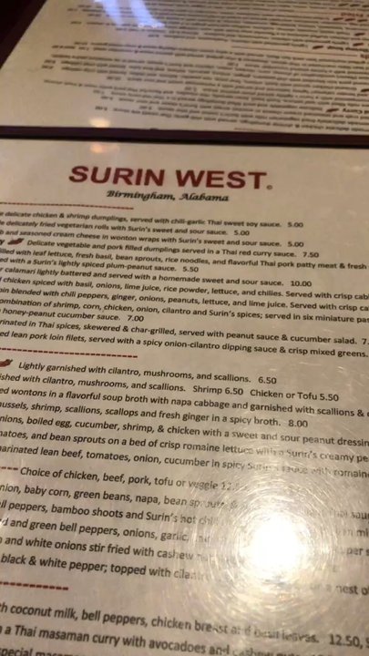 Surin West - Thai Near Me - Birmingham, Alabama