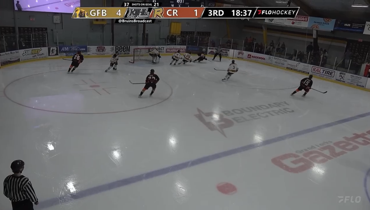 Joshua Gamble: Dazzling Moves & Big Hits with Castlegar Rebels
