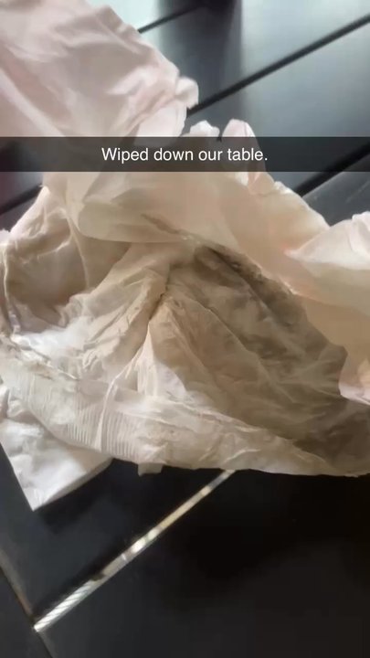 Cork This Tap That - After I had wiped the table down with just water - American Near Me - Montgomery, Texas