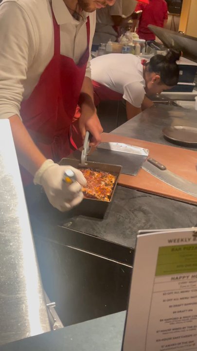 Tonari - Making the pizzas in front of us - Japanese Near Me - Washington, DC, District of Columbia