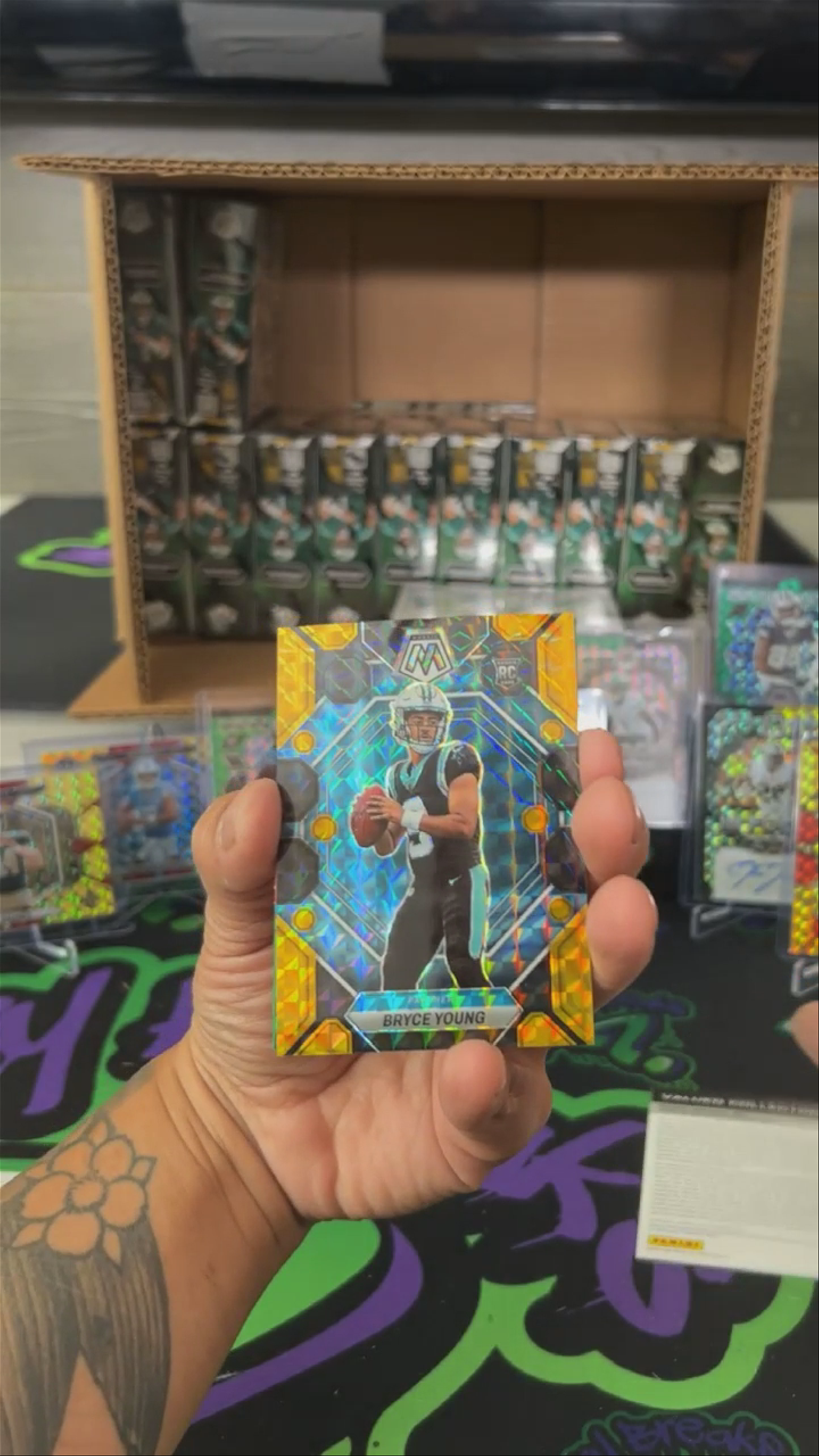 2023 Mosaic “TRUE” Bryce Young Black Gold /8